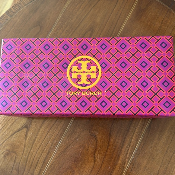 Tory Burch Minnie Travel Flat Black Size 10 New! - Picture 2 of 9